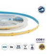 GLOBOSTAR® BEE 70359 Ταινία LED 8W-m 880lm-m 120° DC 24V IP20 320 x COB Chip-m Ψυχρό Λευκό 6000K Dimmable - Sanan COB Chip - Μ500 x Π0.8 x Υ0.2cm - Ρολό 5 Μέτρων - 5 Χρόνια Εγγύηση